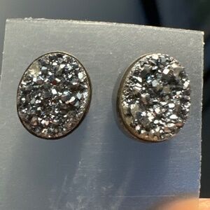 Ladies sterling silver earrings from India